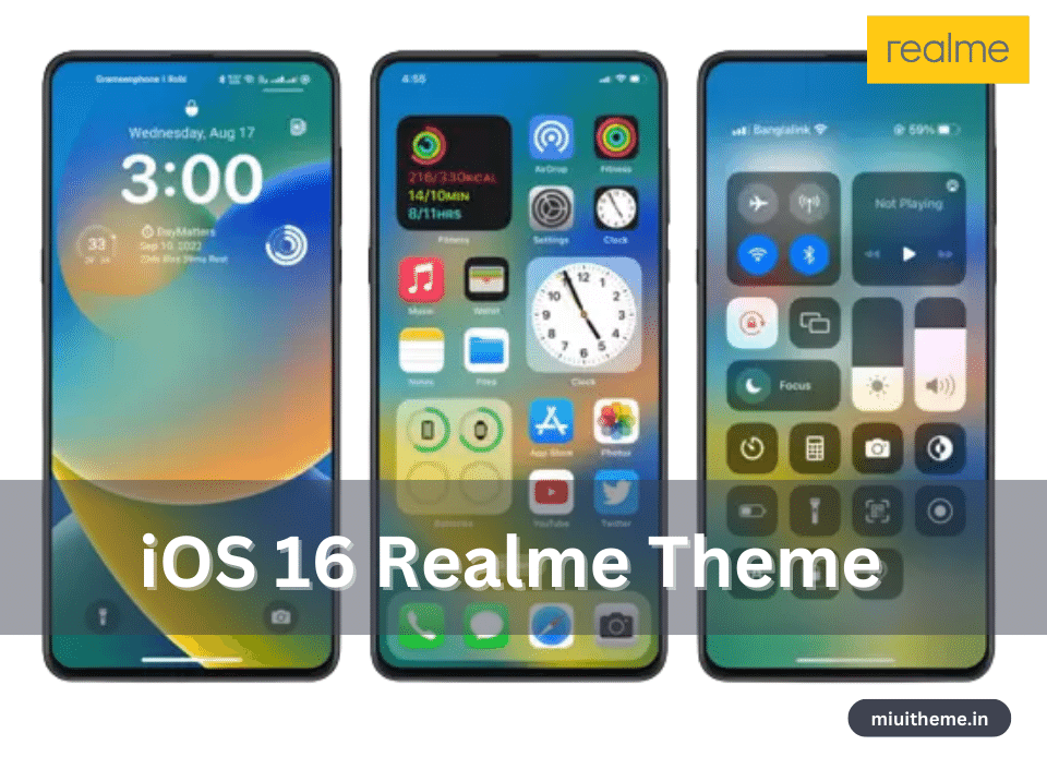 ios 14 theme for realme