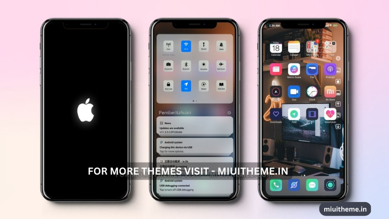 iPhone Xs Max Edition Theme for Xiaomi Redmi Devices