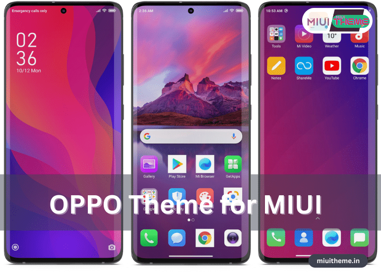 Best OPPO Theme for MIUI 12