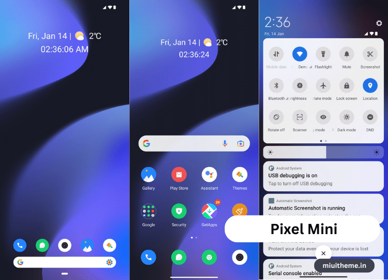 best pixel theme for miui 11