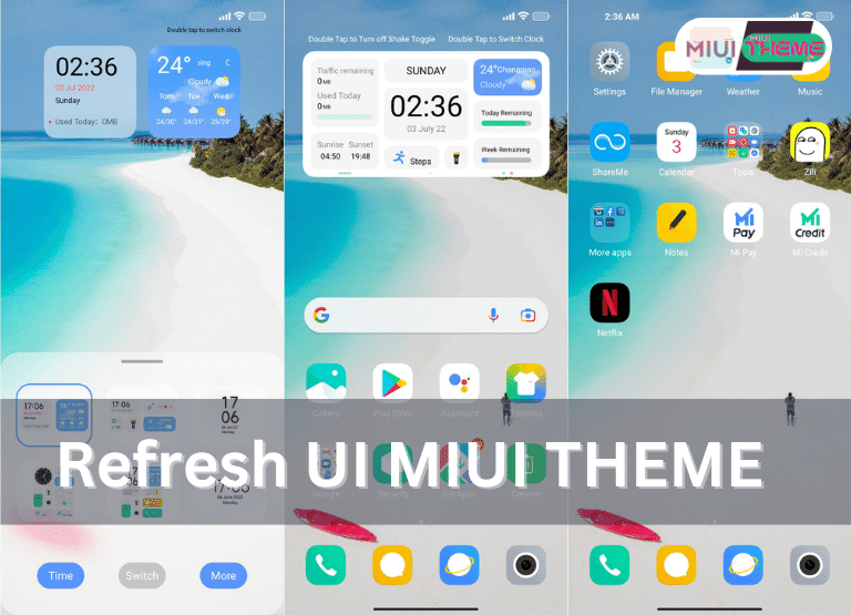 Refresh UI Theme for MIUI 12 & MIUI 13