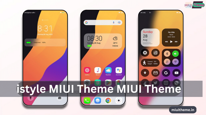 istyle MIUI Theme for Xiaomi Phones