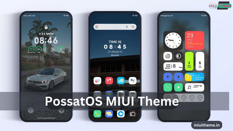 PossatOS MIUI Theme for Xiaomi Phones