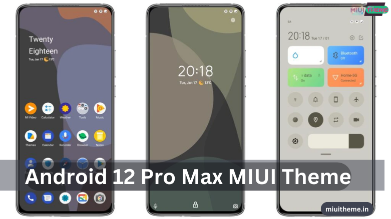 Android 12 Pro Max MIUI Theme for Xiaomi Phones