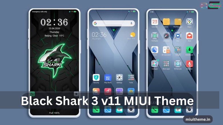 Black Shark 3 v11 MIUI Theme for Xiaomi Phones