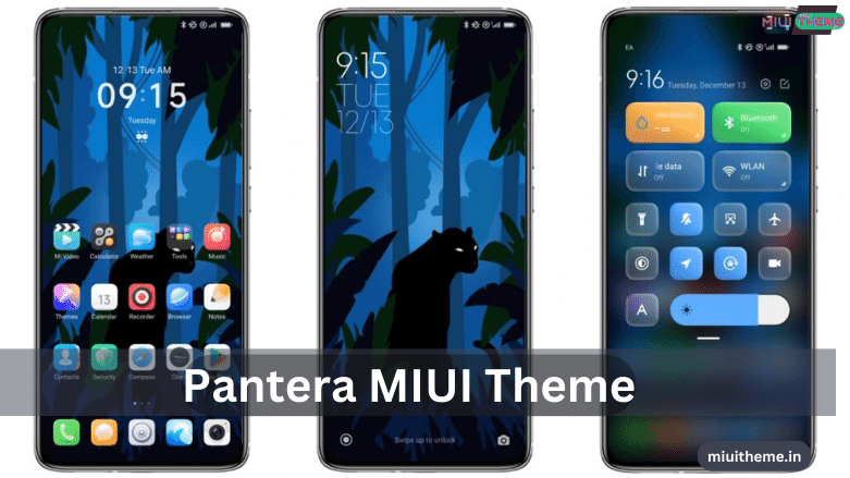 Pantera MIUI Theme for Xiaomi and Redmi Phones