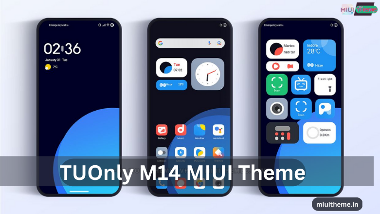 TUOnly MIUI Theme for Xiaomi and Redmi Phones